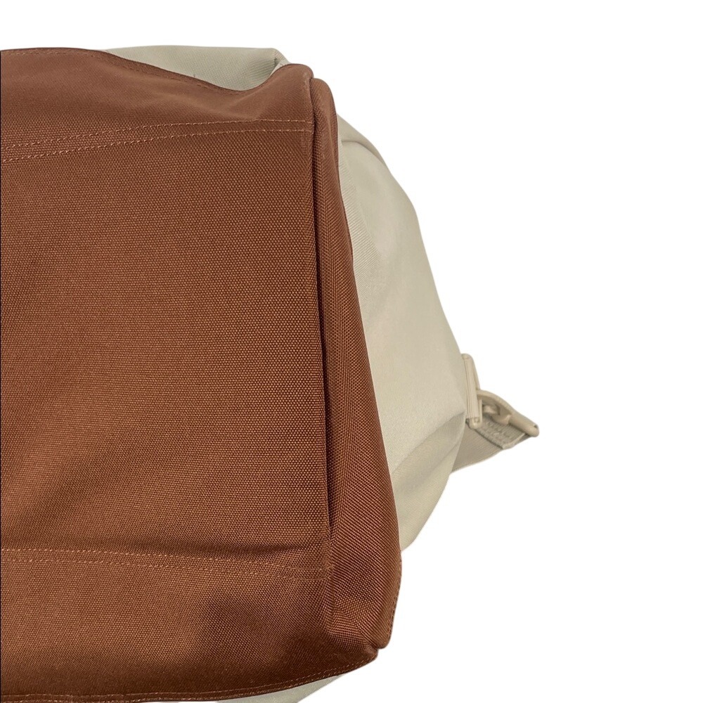 Herschel Supply Co Strand Duffle Bag Pelican Beige Brown Travel Gym Bag View 6